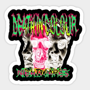 DEATH IN COLOUR Sticker